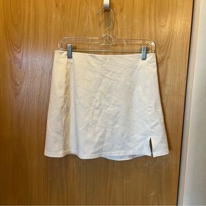 Cream Women's Skort
